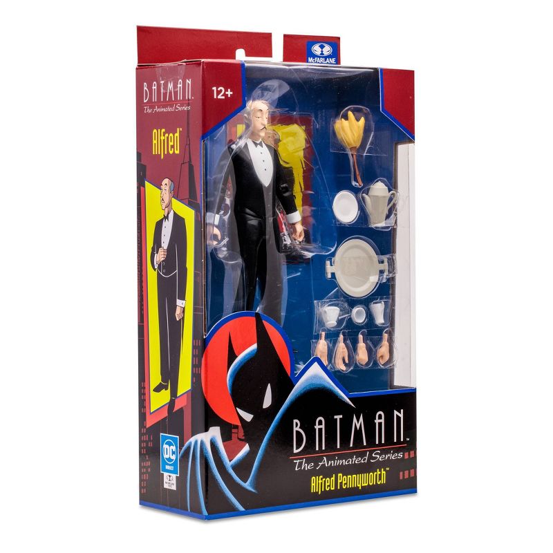 McFarlane Toys Batman: The Animated Series Alfred Pennyworth 6" Action Figure - Exclusive