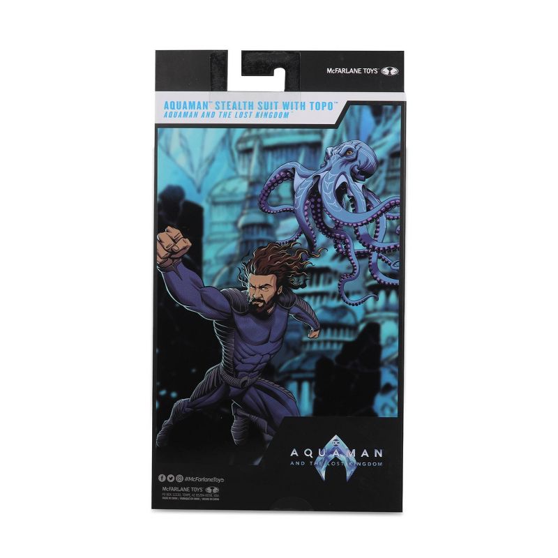 McFarlane Toys Aquaman Movie Stealth Suit with Topo  - Exclusive