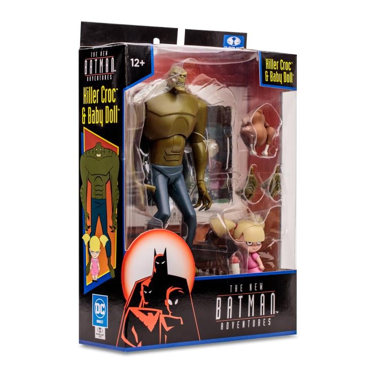 The New Batman Adventures Killer Croc and Baby Doll