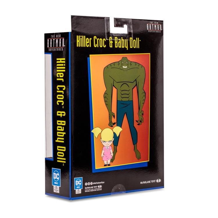 The New Batman Adventures Killer Croc and Baby Doll