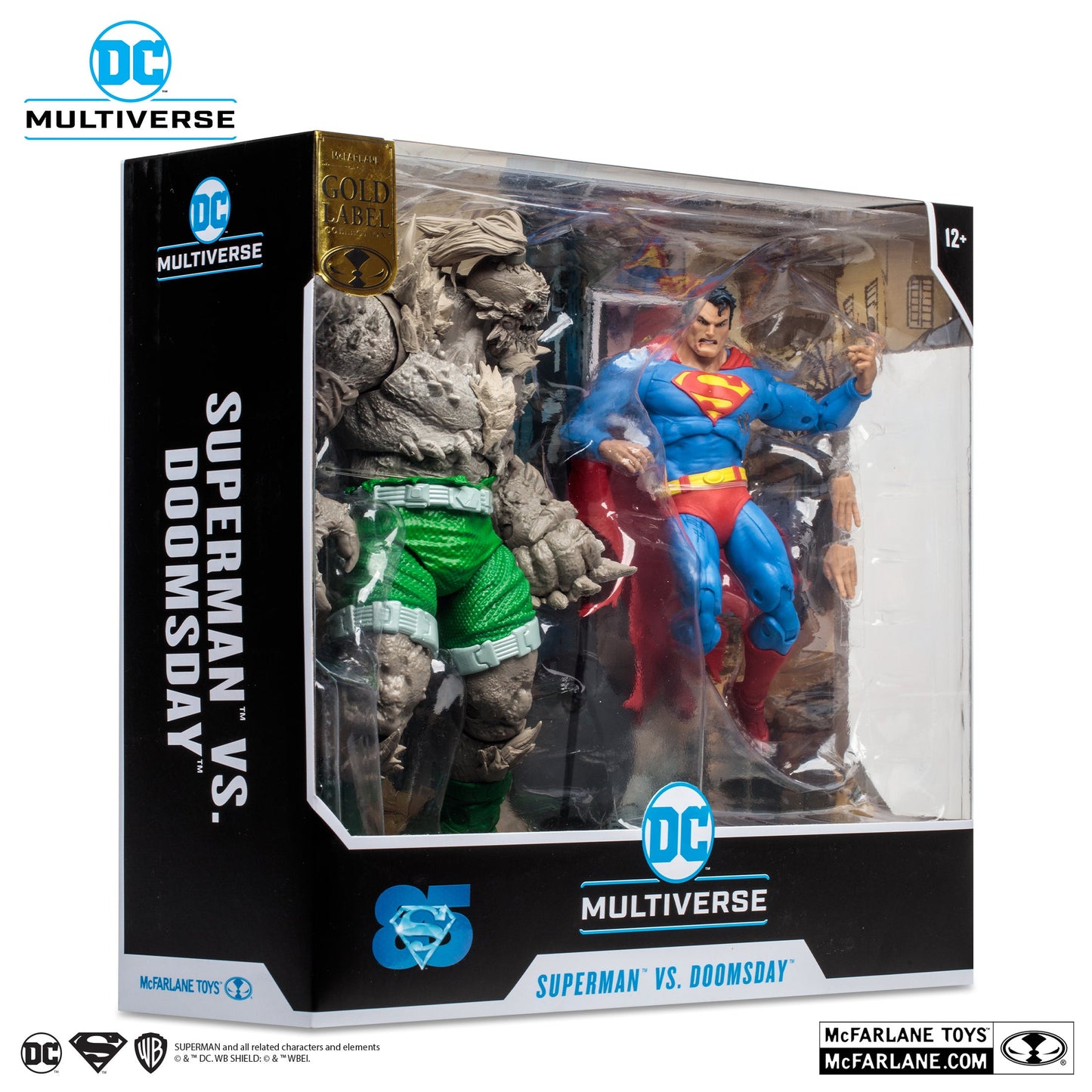 DC Multiverse Superman vs Doomsday (Gold Label) - Exclusive
