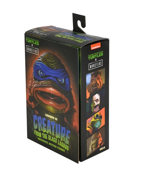 Universal Monsters x Teenage Mutant Ninja Turtles Ultimate Leonardo as The Creature