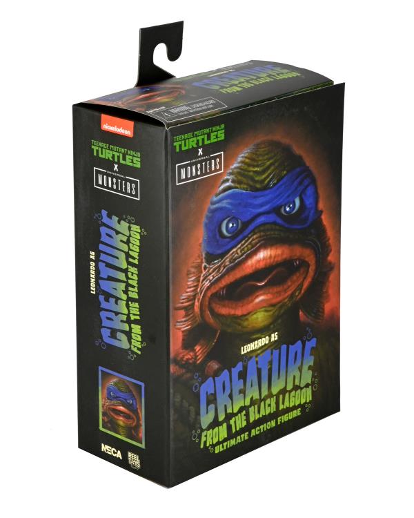 Universal Monsters x Teenage Mutant Ninja Turtles Ultimate Leonardo as The Creature