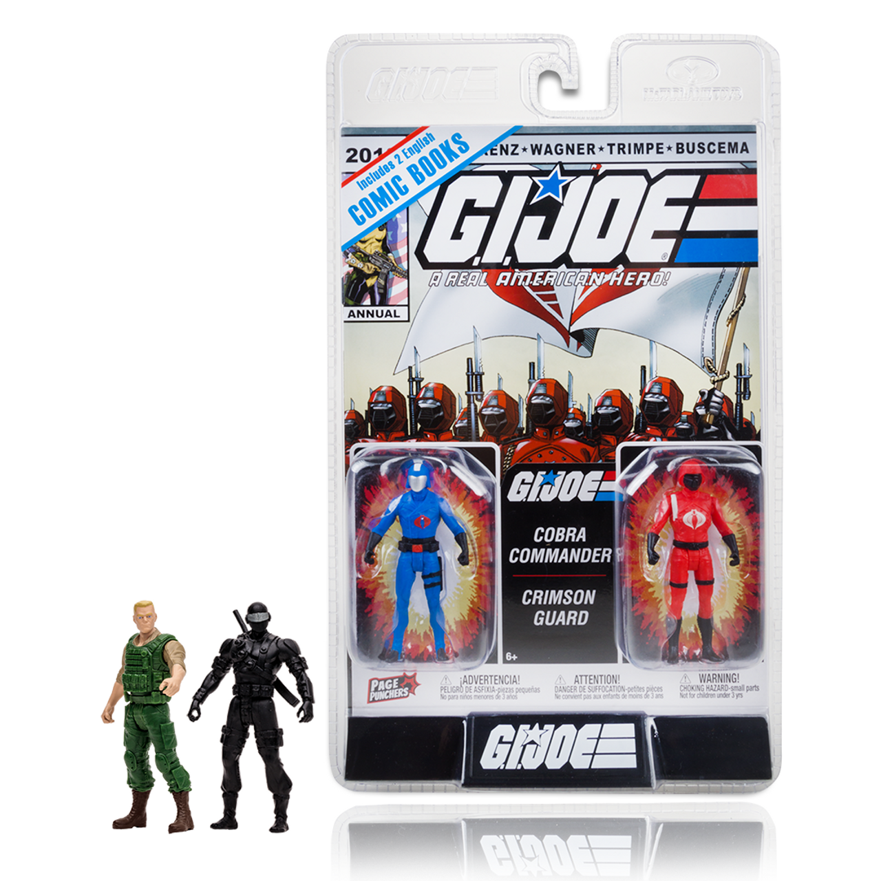 Duke and Snake Eyes w/Comic (Page Punchers: G.I. Joe) 3" 2-Pack