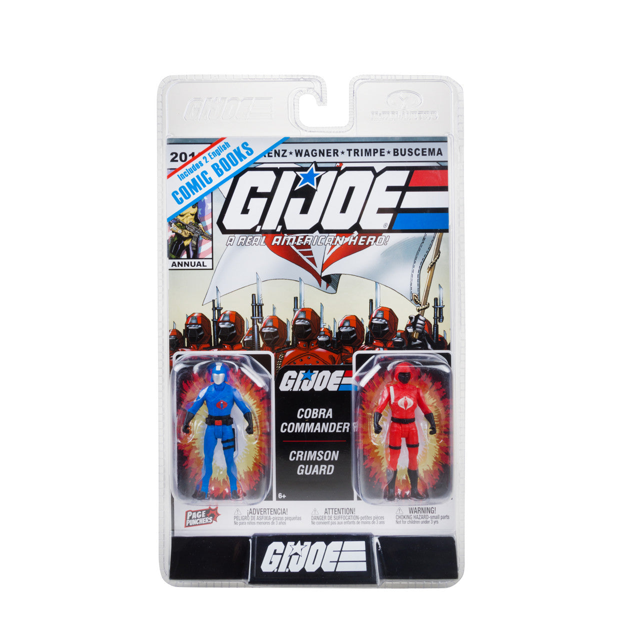 Cobra Commander & Crimson Guard w/Comic (Page Punchers: G.I. Joe) 3" 2-Pack