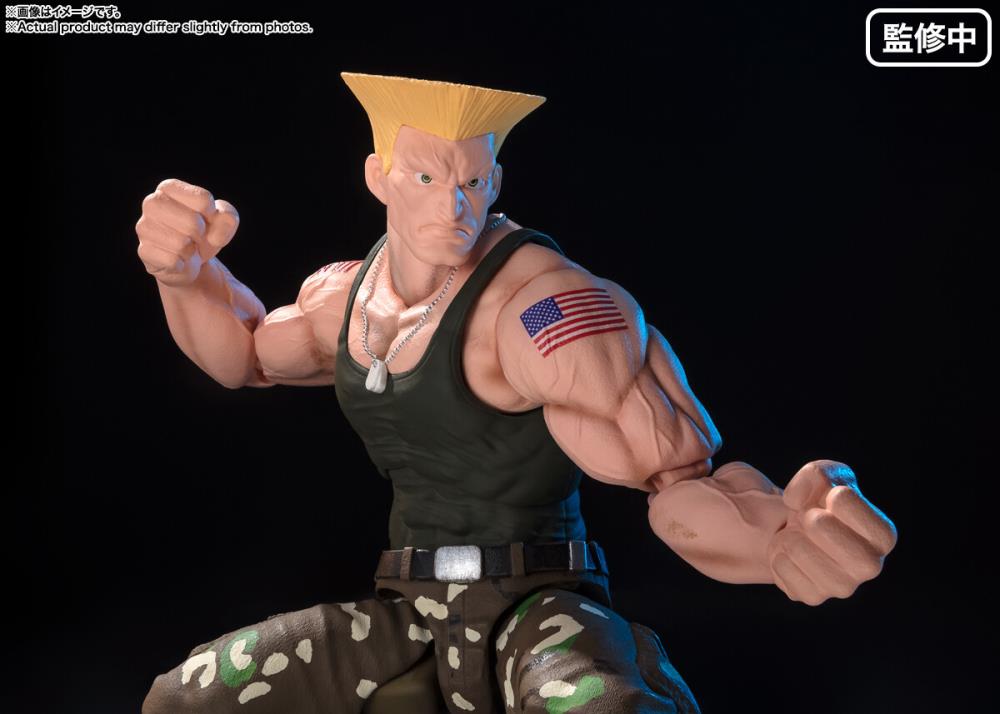 Street Fighter S.H.Figuarts Guile - Outfit 2