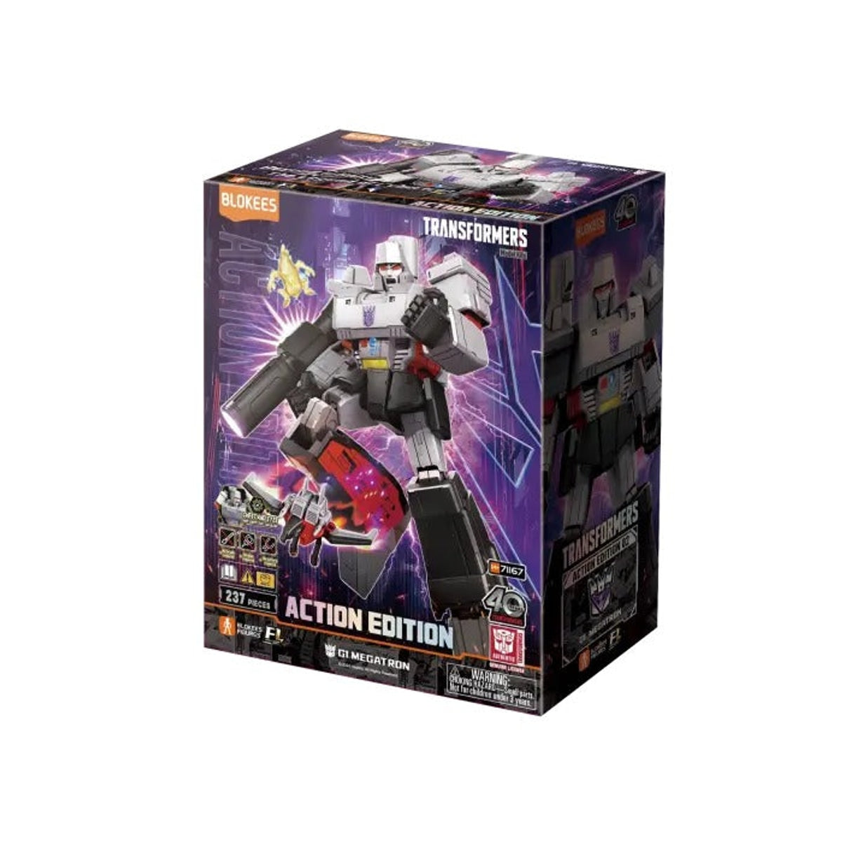 Transformers Action Edition 02 - G1 Megatron Blokees Model Kit