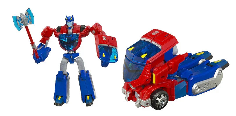 Transformers Animated Deluxe Class Cyberton Mode Optimus Prime