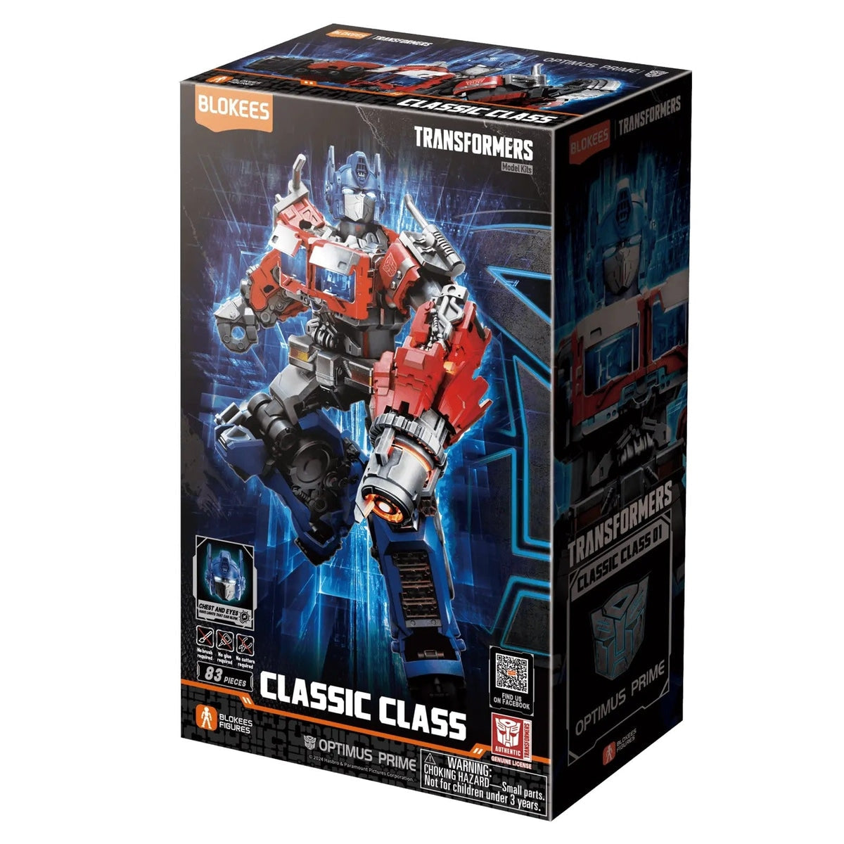 Transformers Classic Class - Optimus Prime 01 Rise of the Beasts Blokees Model Kit