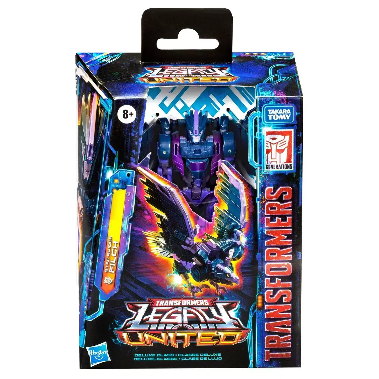 Transformers: Legacy United Deluxe Class Star Raider Filch Exclusive ( subpar packging)