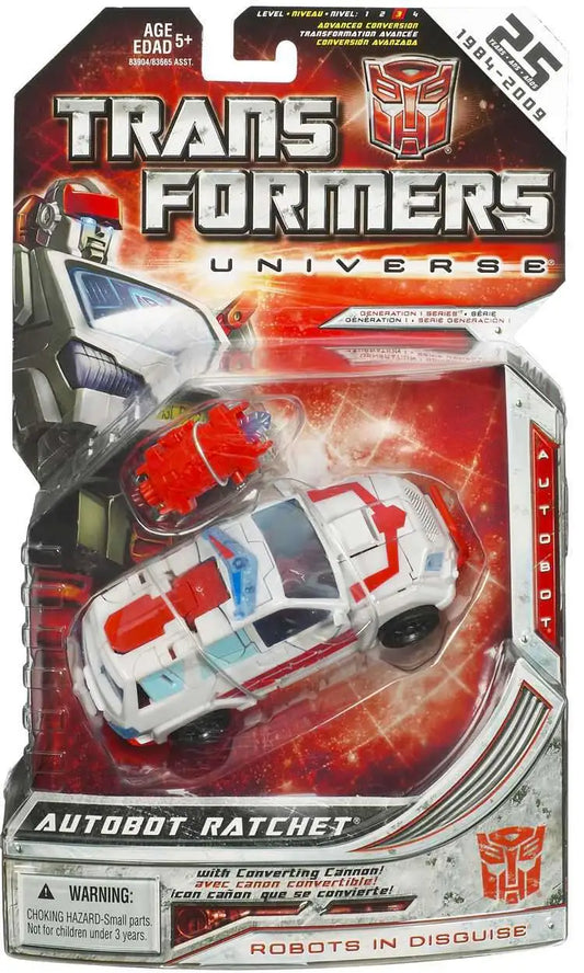 Transformers Universe Classic Series Deluxe Class 25th Anniversary Autobot Ratchet