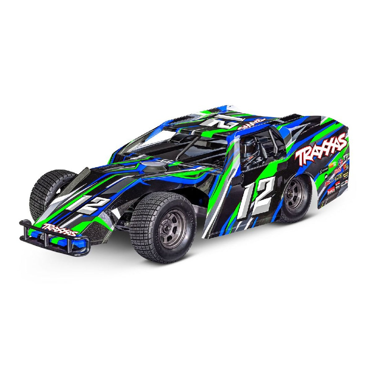 Traxxas Slash Modified 1/10 RC BL-2S with Clipless Body - Green