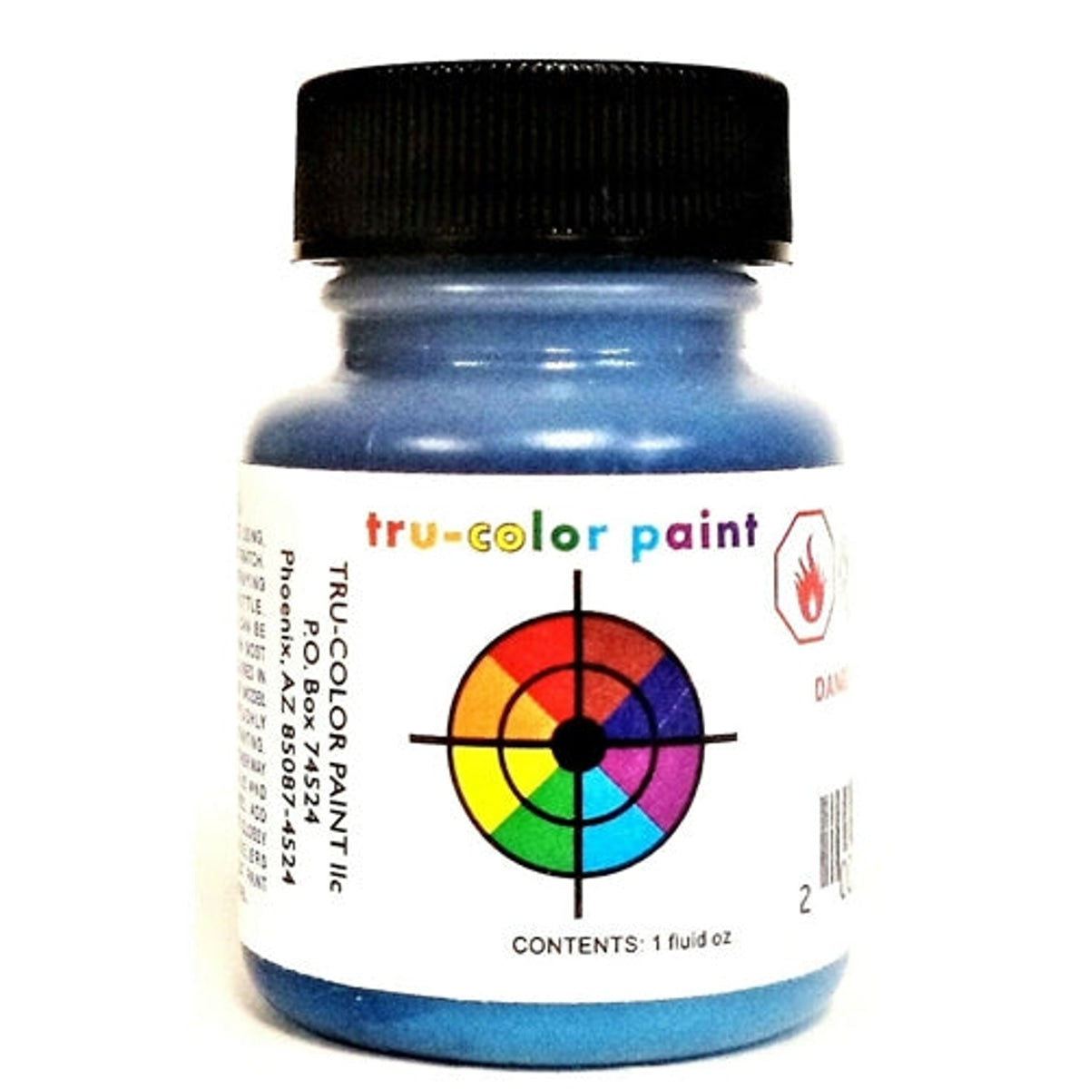 Tru-Color TCP-095 Via Rail Blue Paint Bottle 1oz NIB