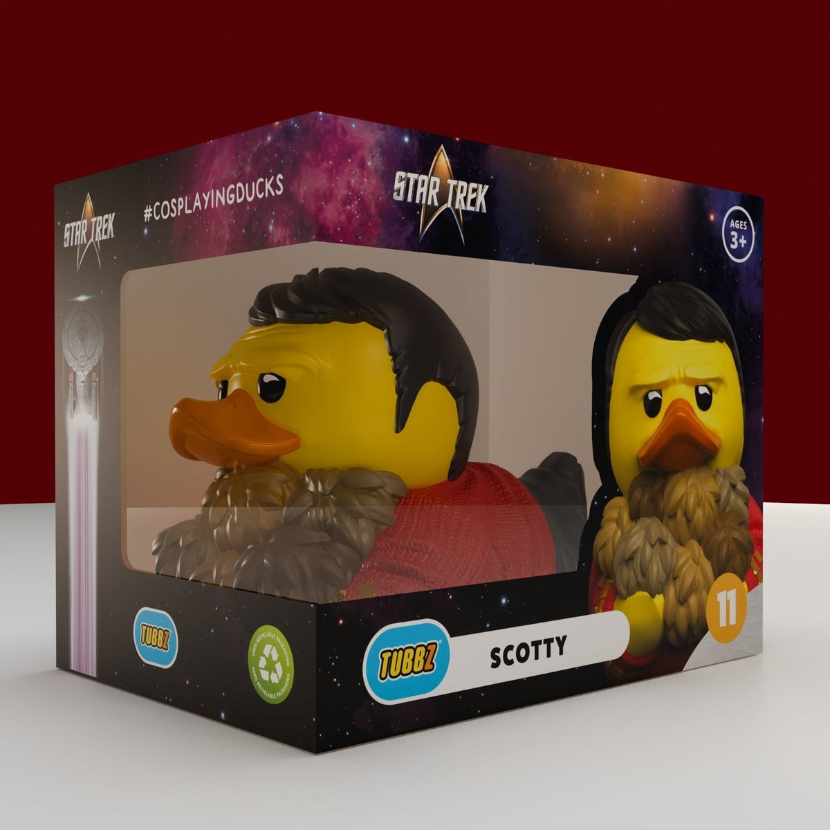 TUBBZ Star Trek - Scotty Boxed Cosplay Duck