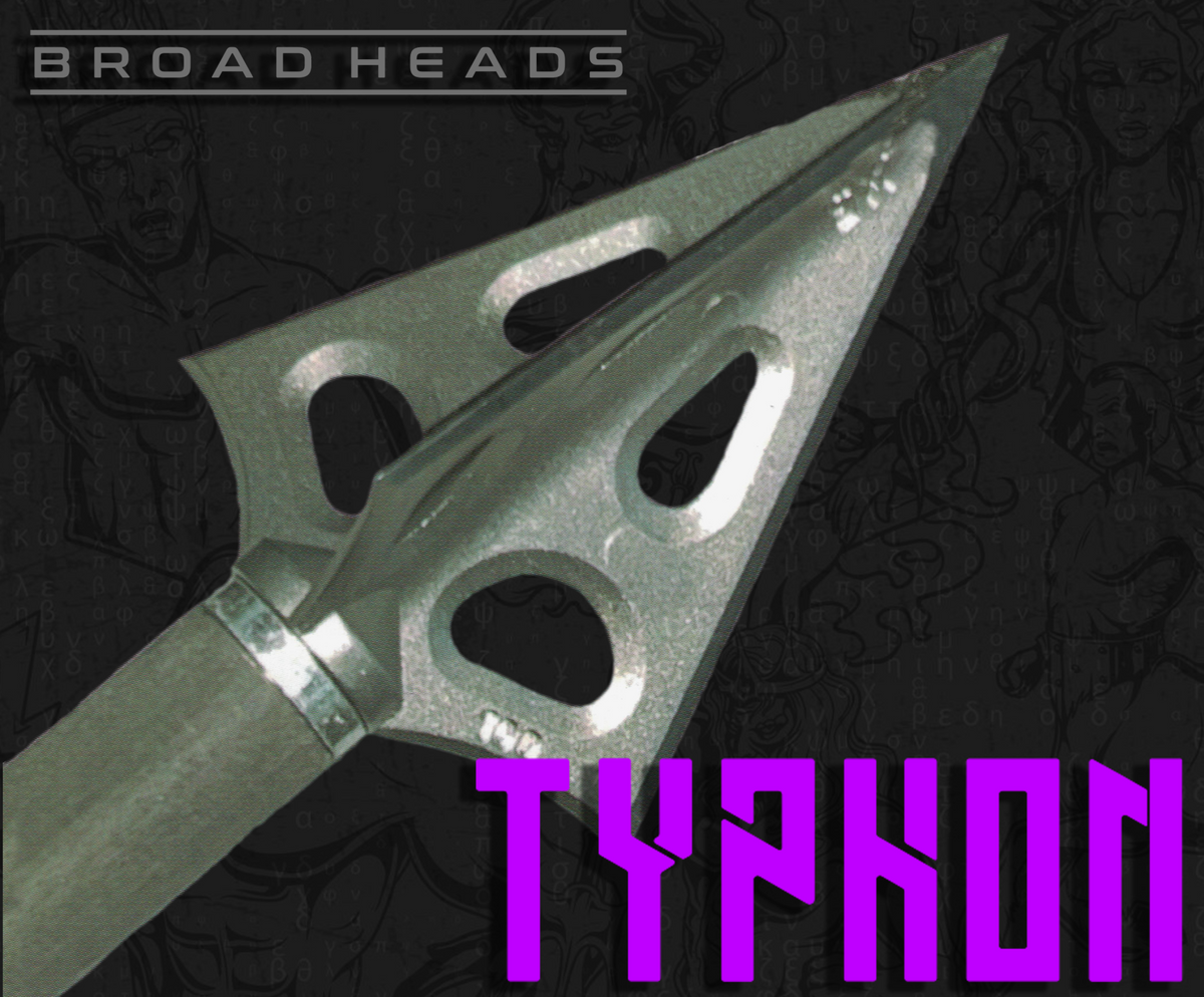 Carnage Typhon Broadheads 3 Piece 100gr
