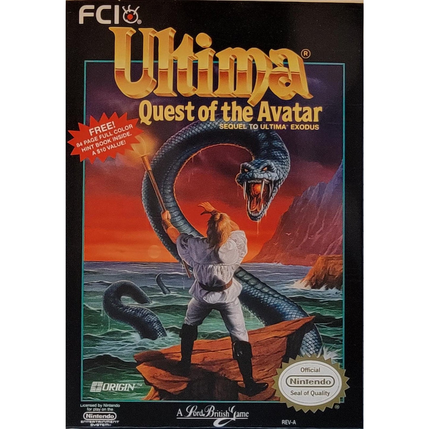 Ultima Quest of The Avatar (NES)