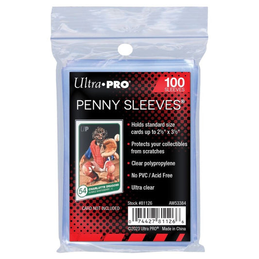Ultra Pro Card Penny Sleeves 100 Count