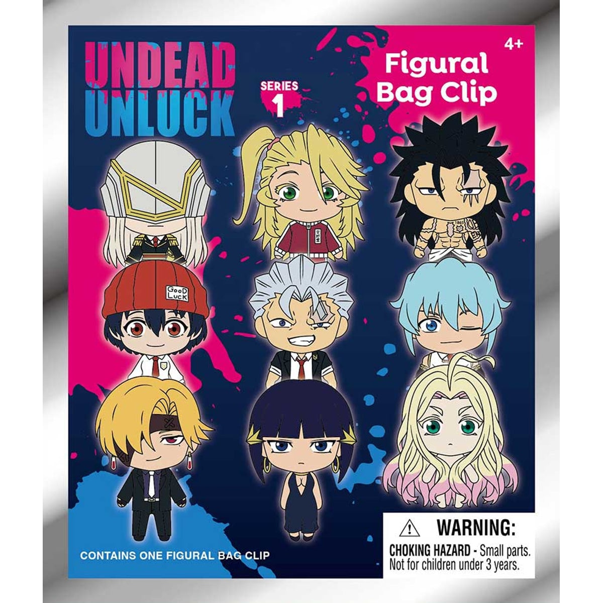 Undead Unluck Series 1 Mystery 3D Foam Bag Clip