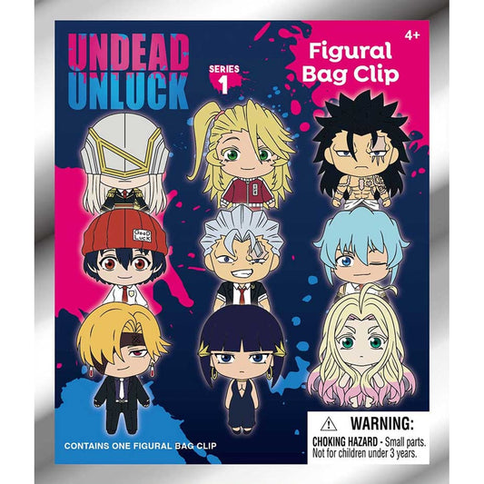 Undead Unluck Series 1 Mystery 3D Foam Bag Clip