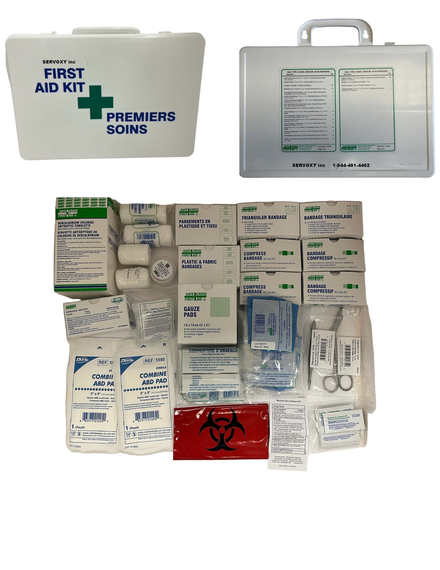 CSA Z1120-17 Type 2 First Aid Kit - Low-Risk Workplaces (26-50 Workers)