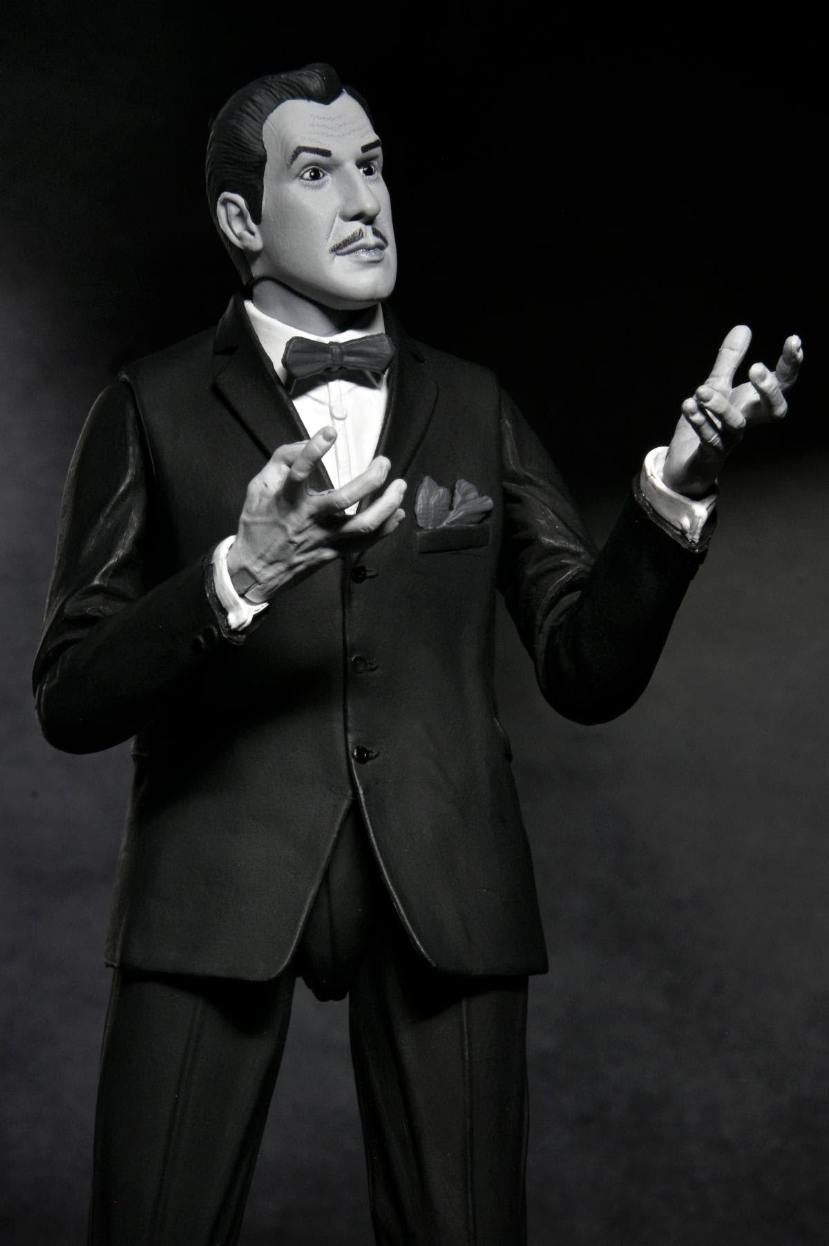 Vincent Price - 7" Scale Action Figure - Ultimate Vincent Price (B&W)