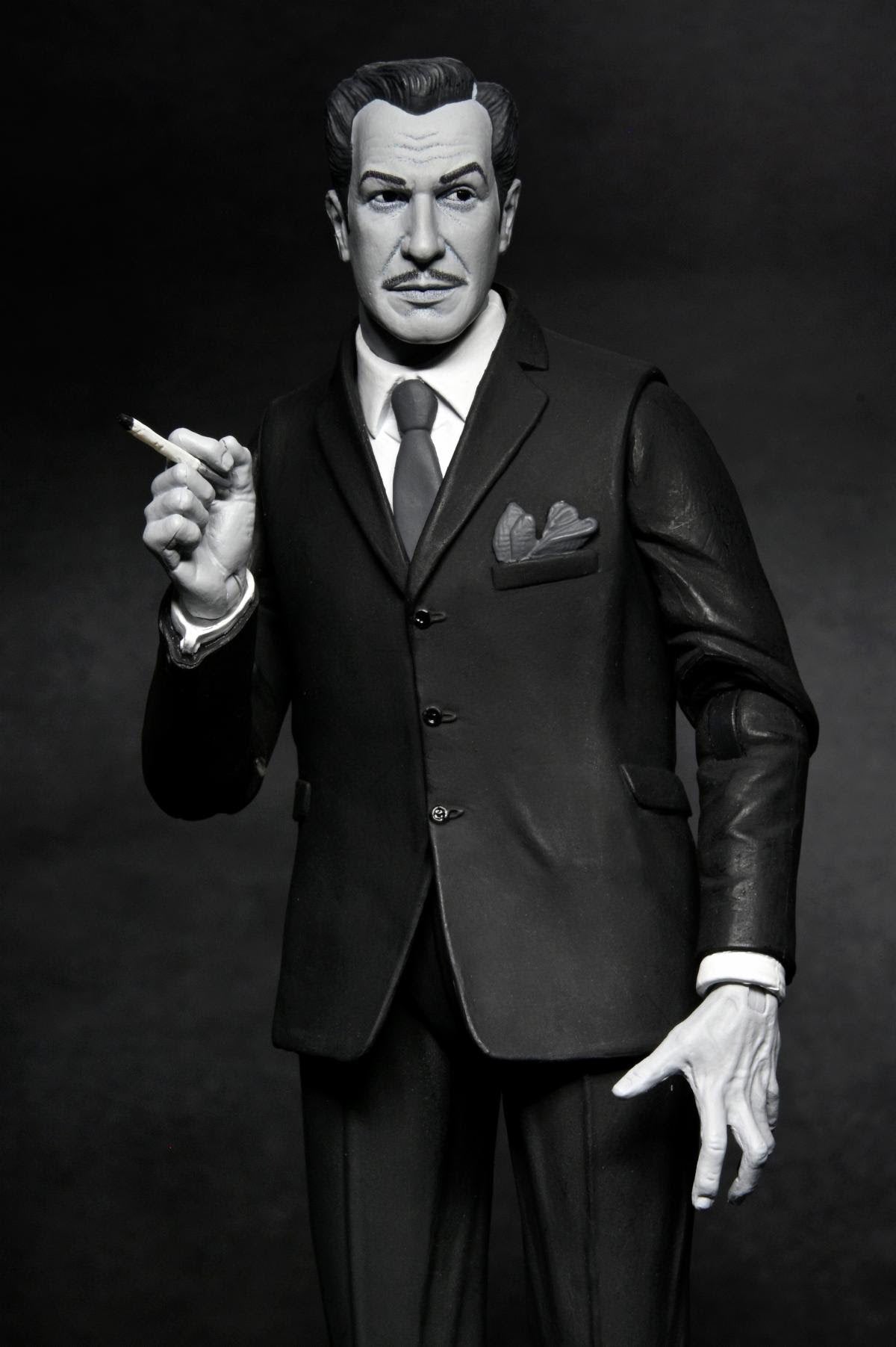 Vincent Price - 7" Scale Action Figure - Ultimate Vincent Price (B&W)