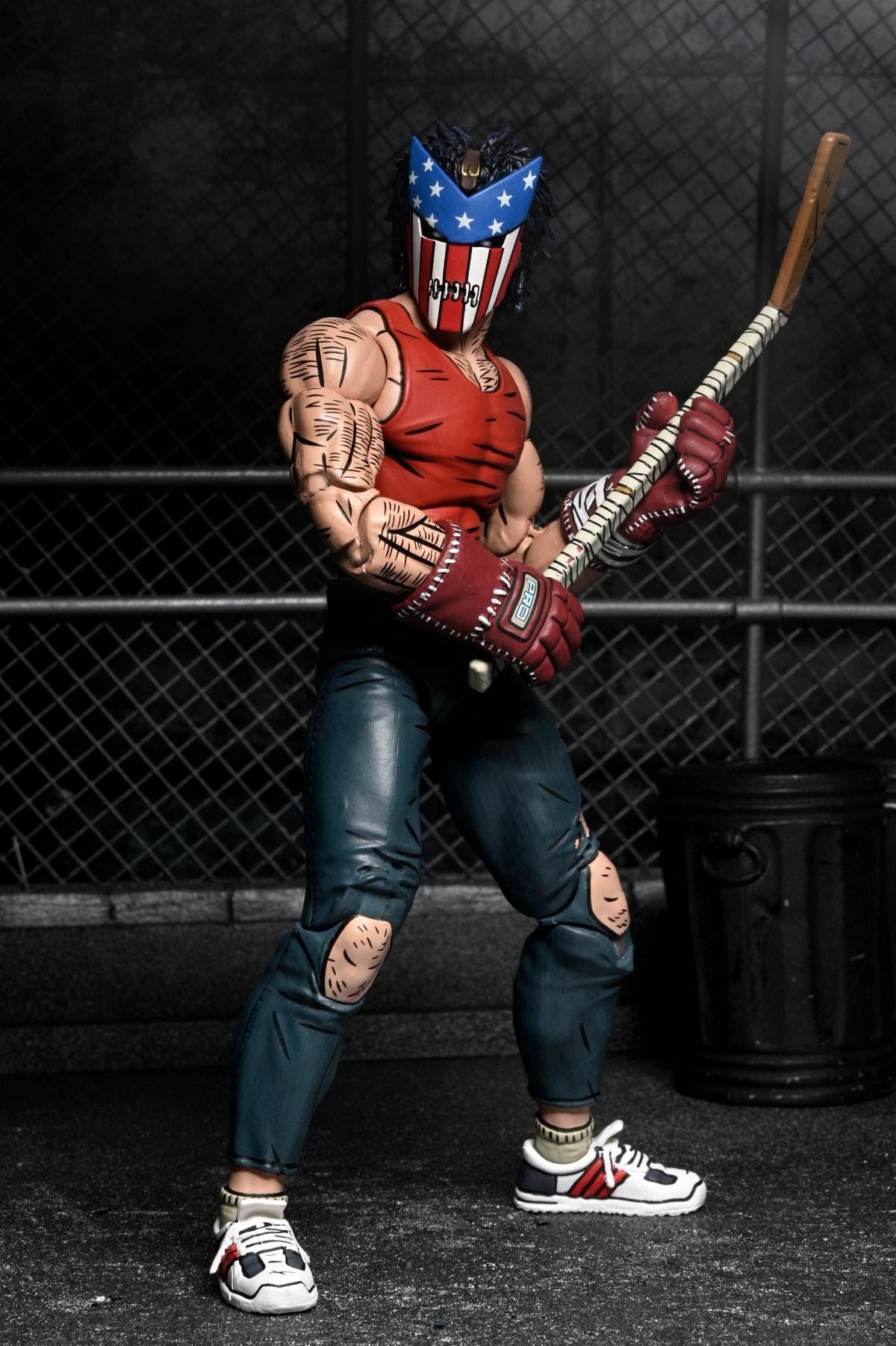Teenage Mutant Ninja Turtles (Mirage Comics) - 7" Scale Action Figure - Ultimate Casey Jones (Bodycount)