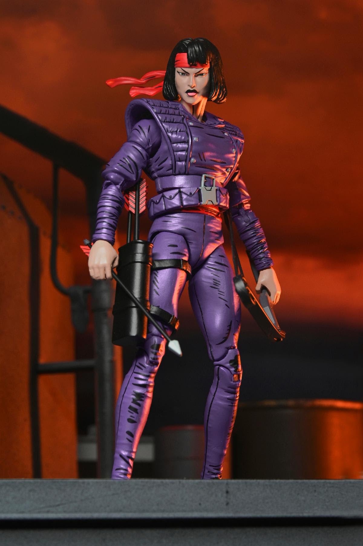 Teenage Mutant Ninja Turtles (Mirage Comics) - 7" Scale Action Figure - Karai Mercenary