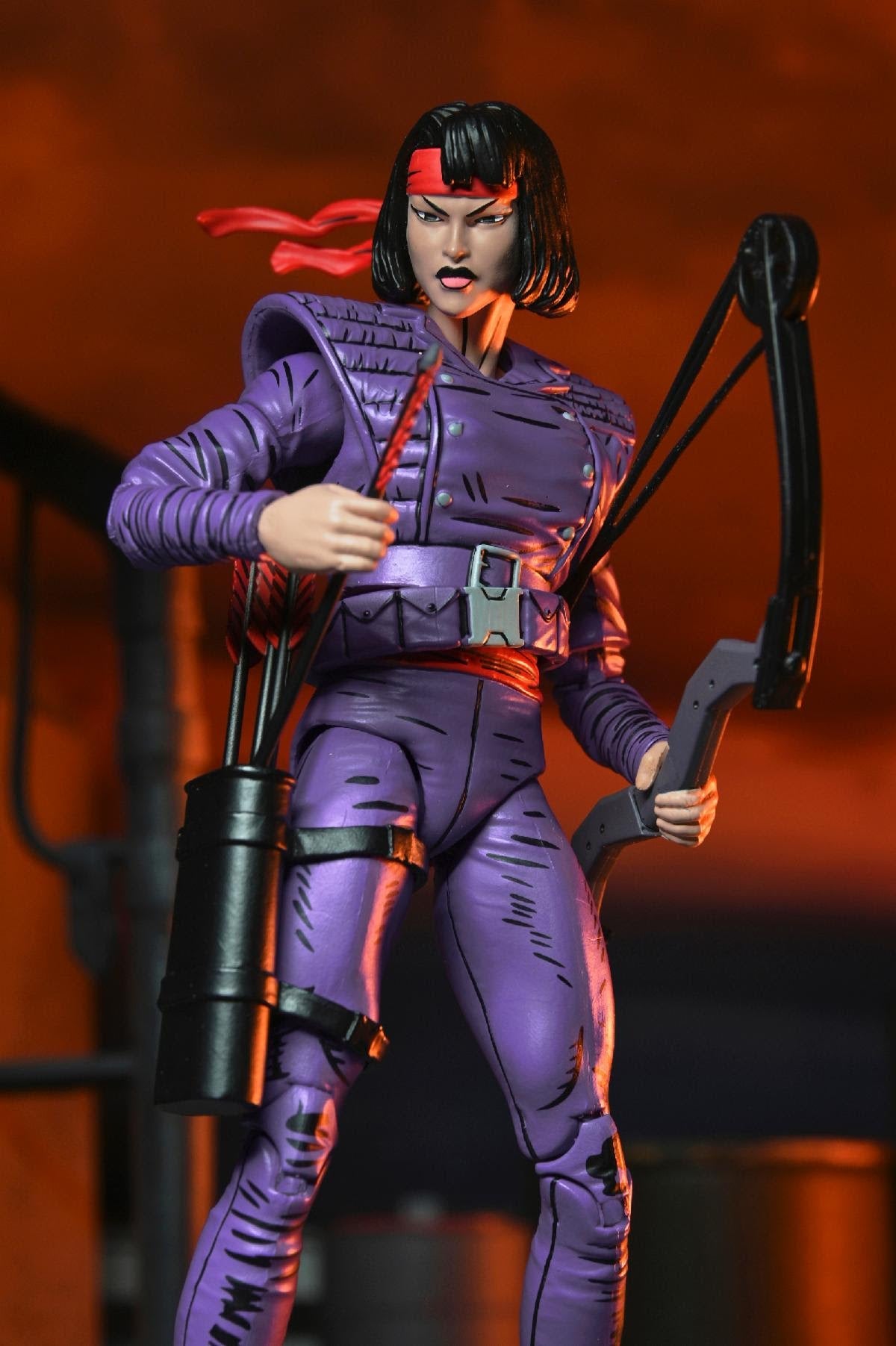 Teenage Mutant Ninja Turtles (Mirage Comics) - 7" Scale Action Figure - Karai Mercenary