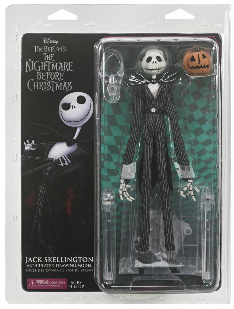 The Nightmare Before Christmas Jack Skellington Clothed Action Figure