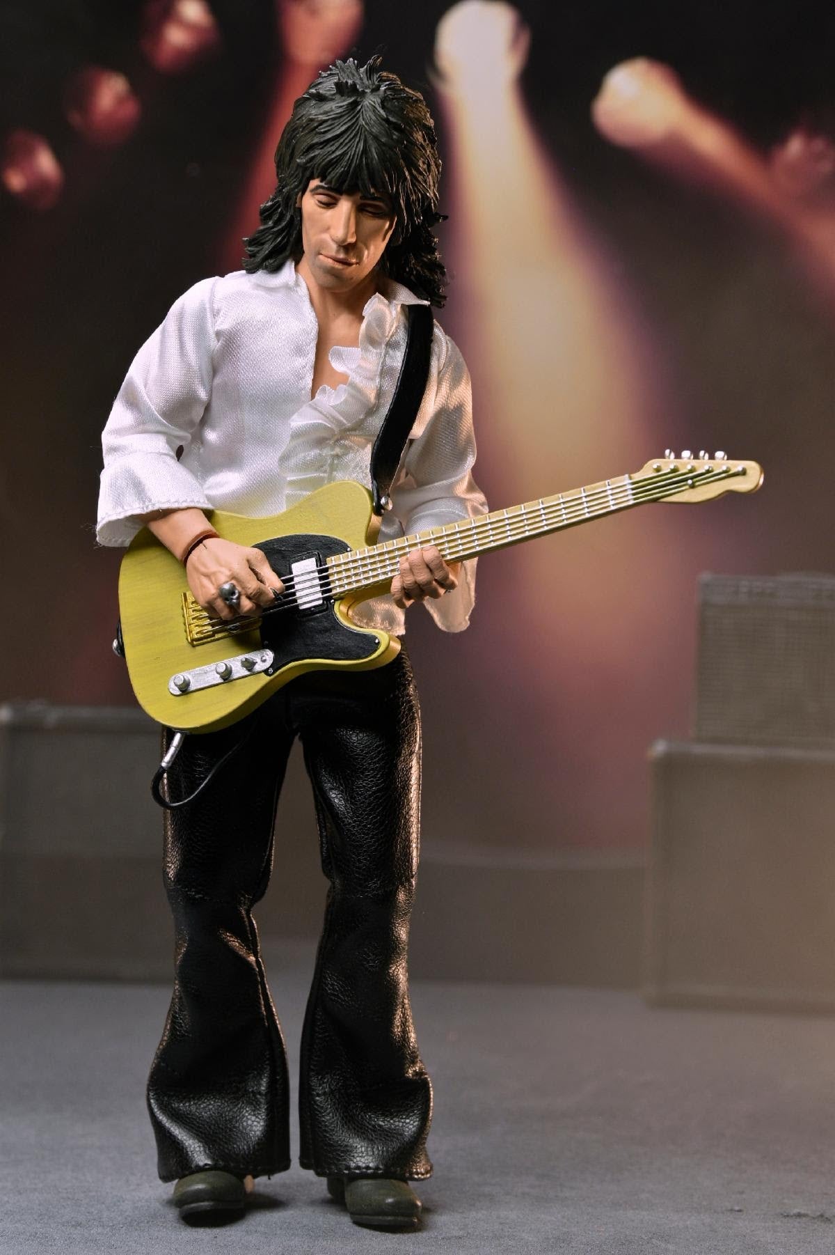 The Rolling Stones - 8” Clothed Action Figure - Keith Richards (1975) Figure