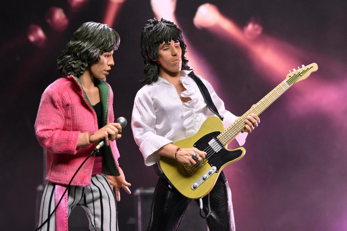 The Rolling Stones - 8” Clothed Action Figure - Keith Richards (1975) Figure