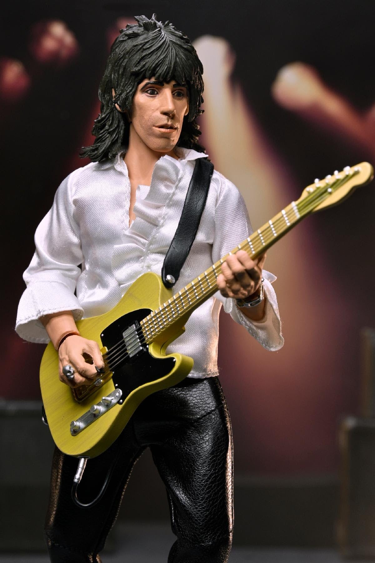 The Rolling Stones - 8” Clothed Action Figure - Keith Richards (1975) Figure