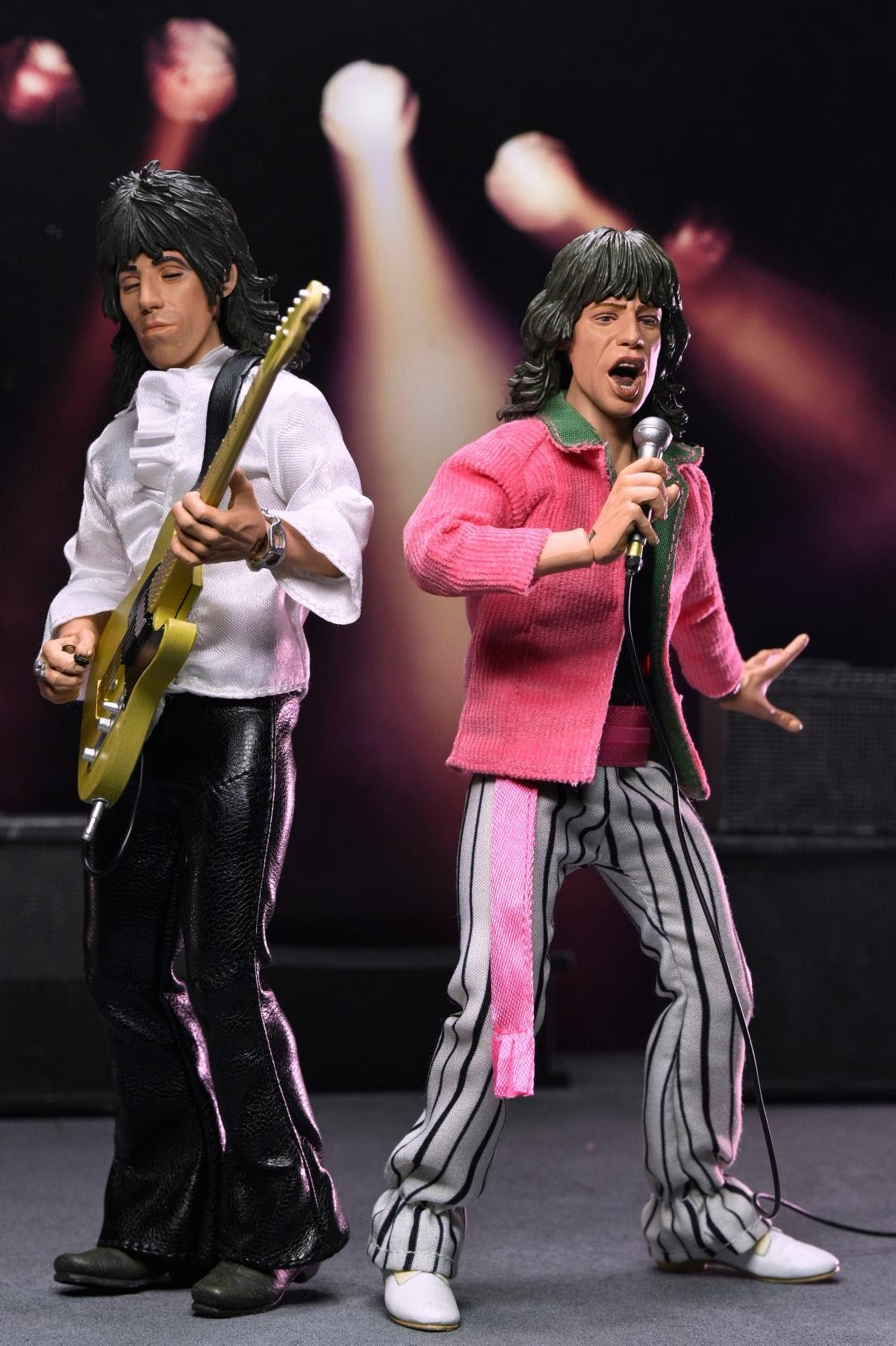 The Rolling Stones - 8” Clothed Action Figure - Mick Jagger (1975) Figure