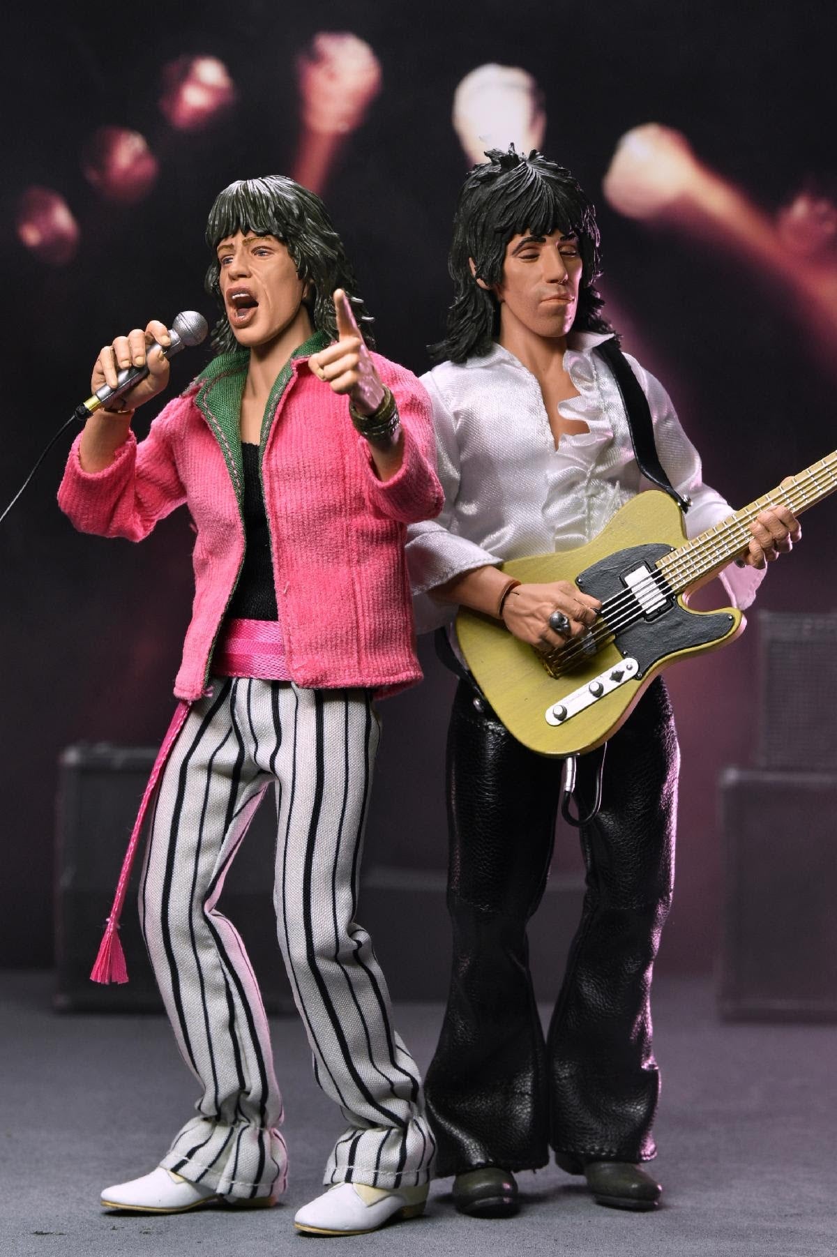 The Rolling Stones - 8” Clothed Action Figure - Mick Jagger (1975) Figure