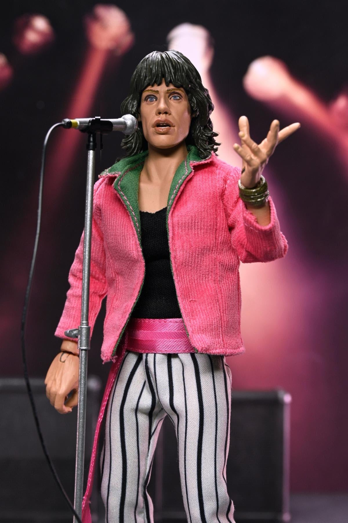 The Rolling Stones - 8” Clothed Action Figure - Mick Jagger (1975) Figure