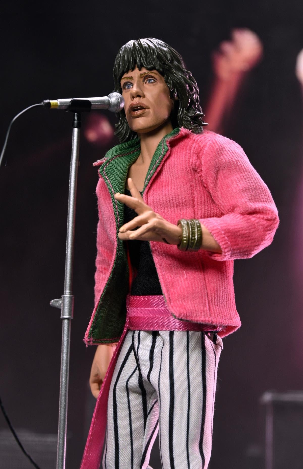 The Rolling Stones - 8” Clothed Action Figure - Mick Jagger (1975) Figure