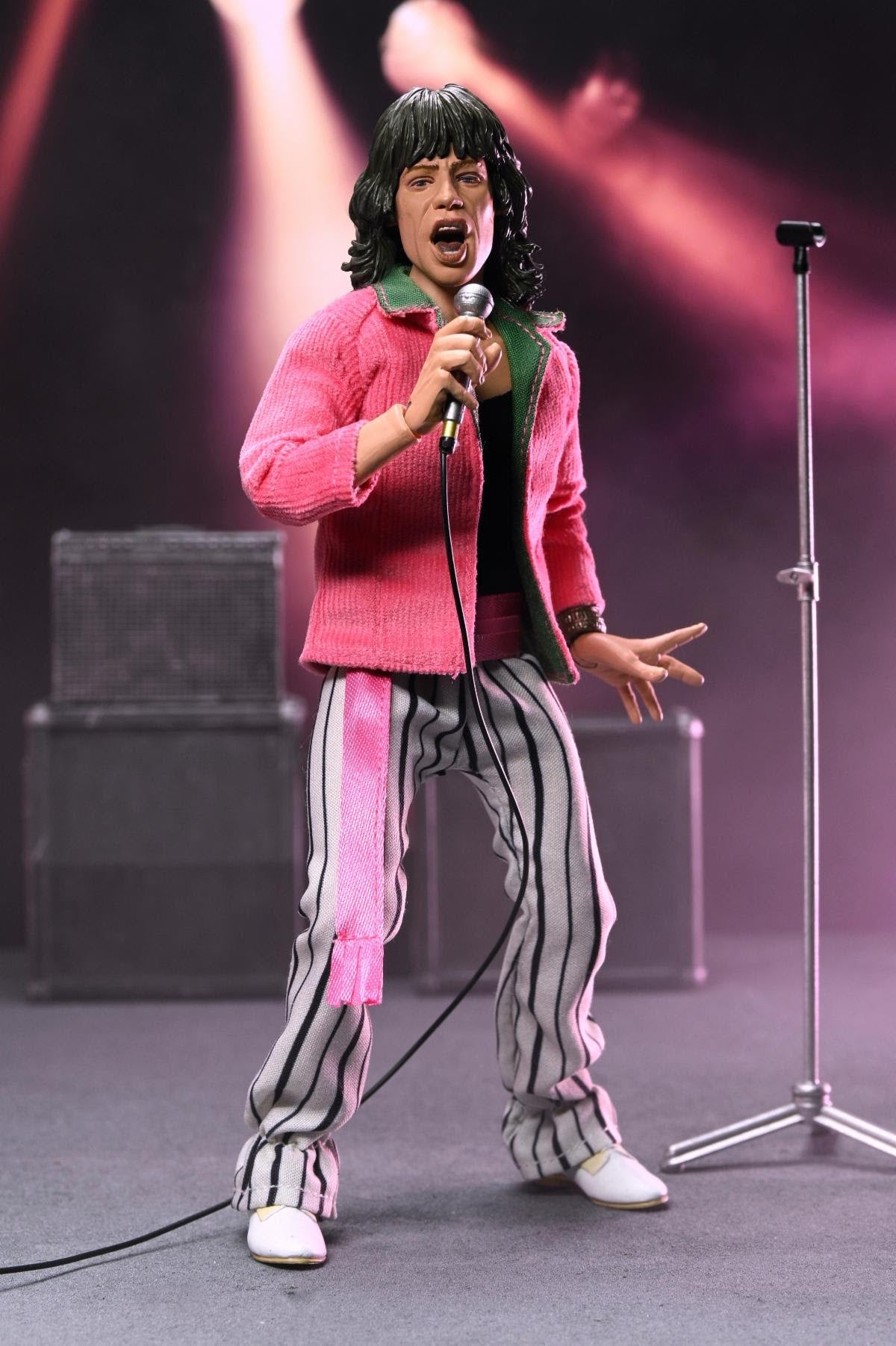 The Rolling Stones - 8” Clothed Action Figure - Mick Jagger (1975) Figure
