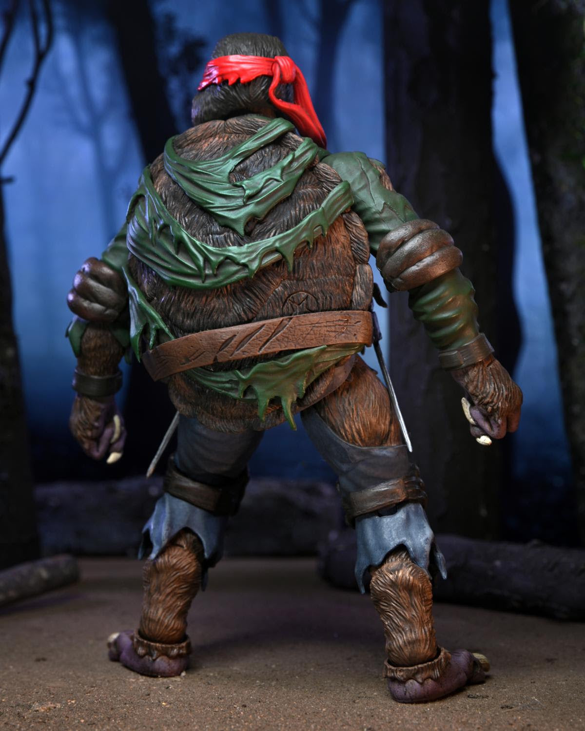 Universal Monsters x Teenage Mutant Ninja Turtles Ultimate Raphael as The Wolfman
