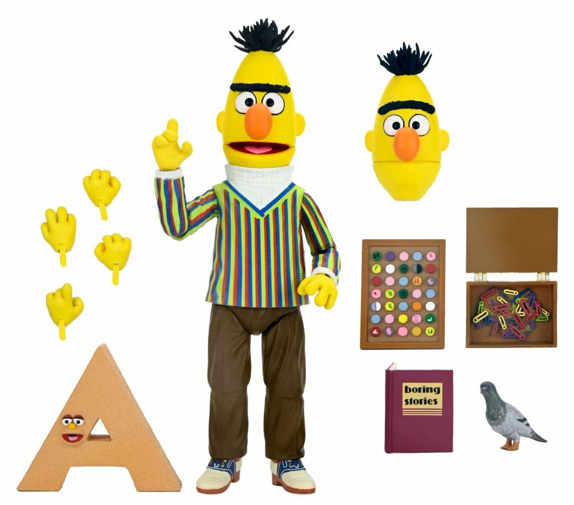 Sesame Street - 7” Scale Action Figure - Ultimate Bert