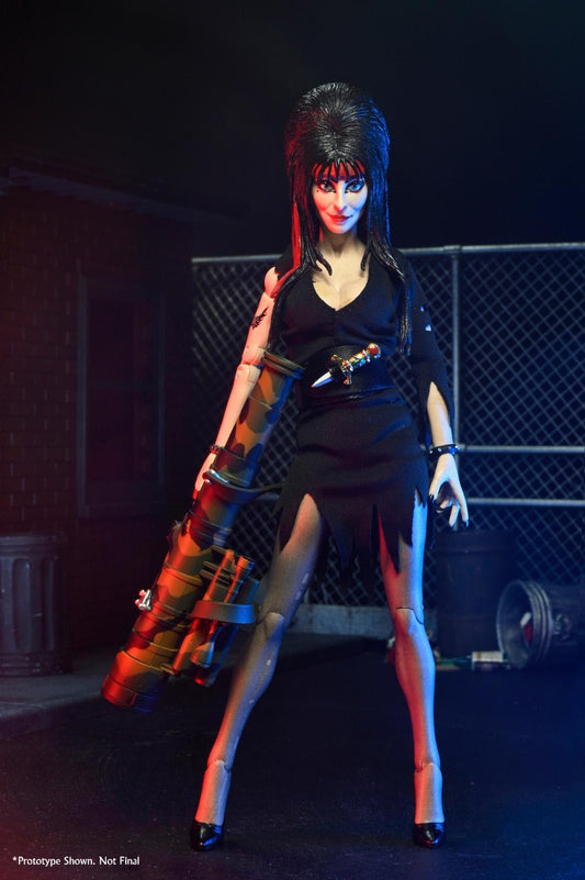 Elvira – 8” Clothed Action Figure – Commando Elvira