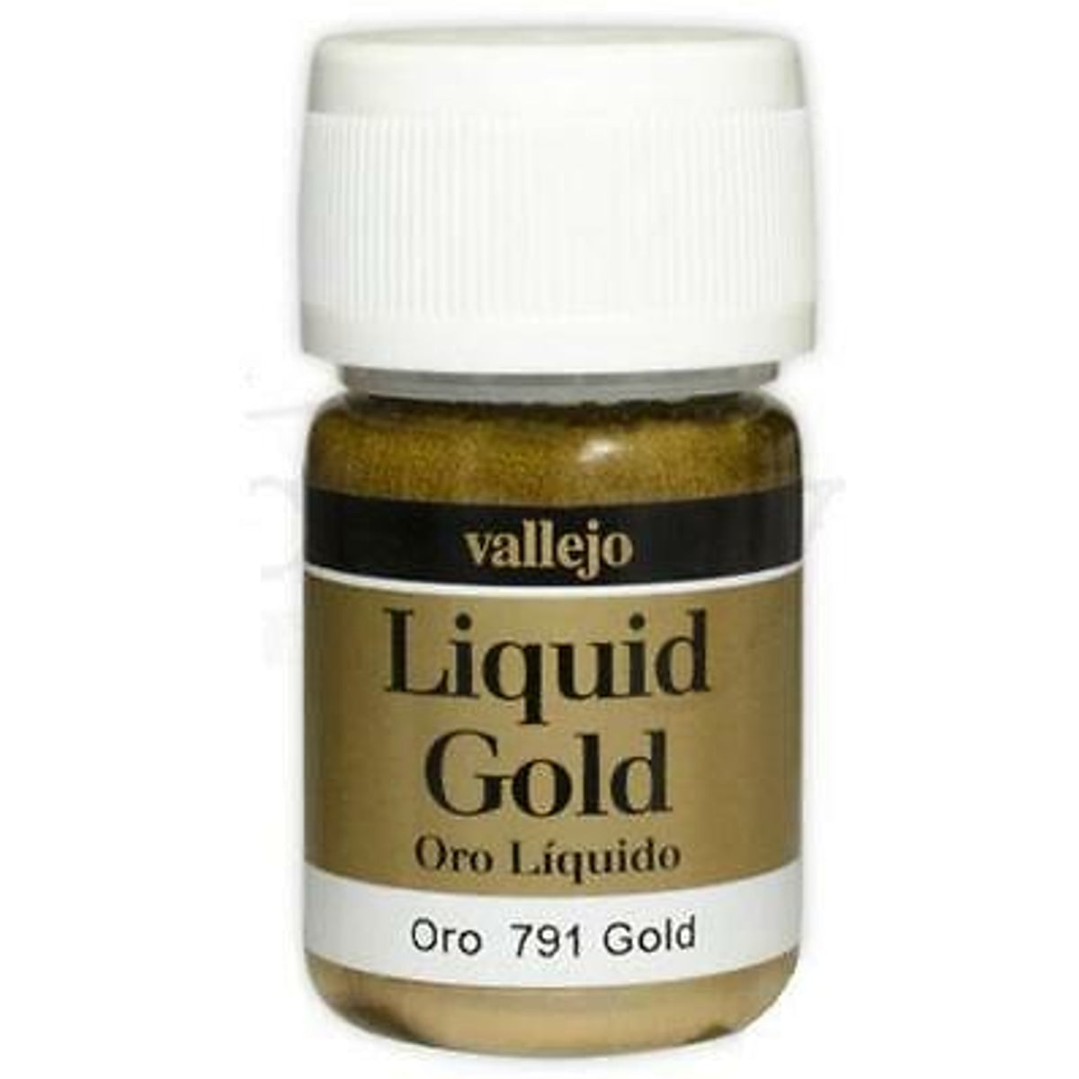 Vallejo 70791 Liquid Gold (Alcohol Based) Gold 35ml NIB