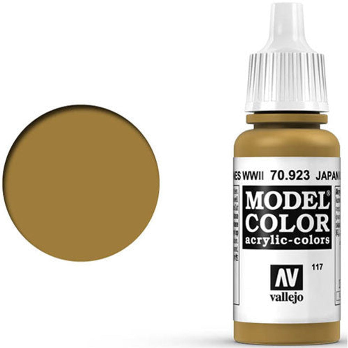 Vallejo 70923 Model Color Japanese Uniform WWII Paint 17mL NIB
