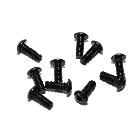 Vaterra 235106 M3 x 8mm Button Head Screws (10)