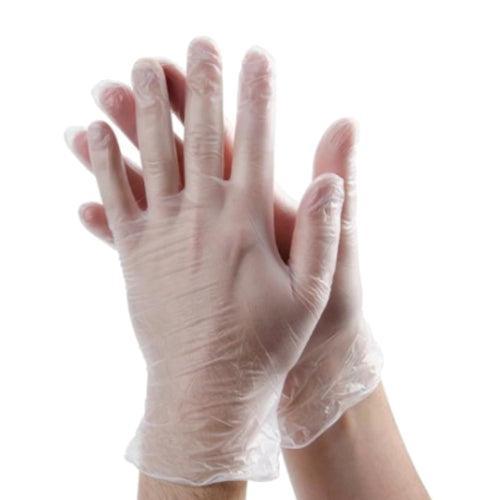 Vinyl Exam Gloves, Size Large, Pair