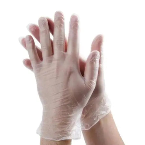 Vinyl Exam Gloves, Size Large, Pair