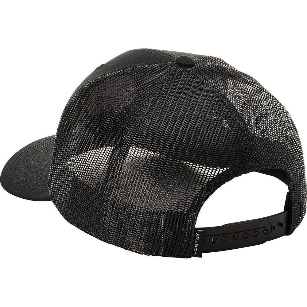 Vortex Three Peaks Leather Patch Cap - Black