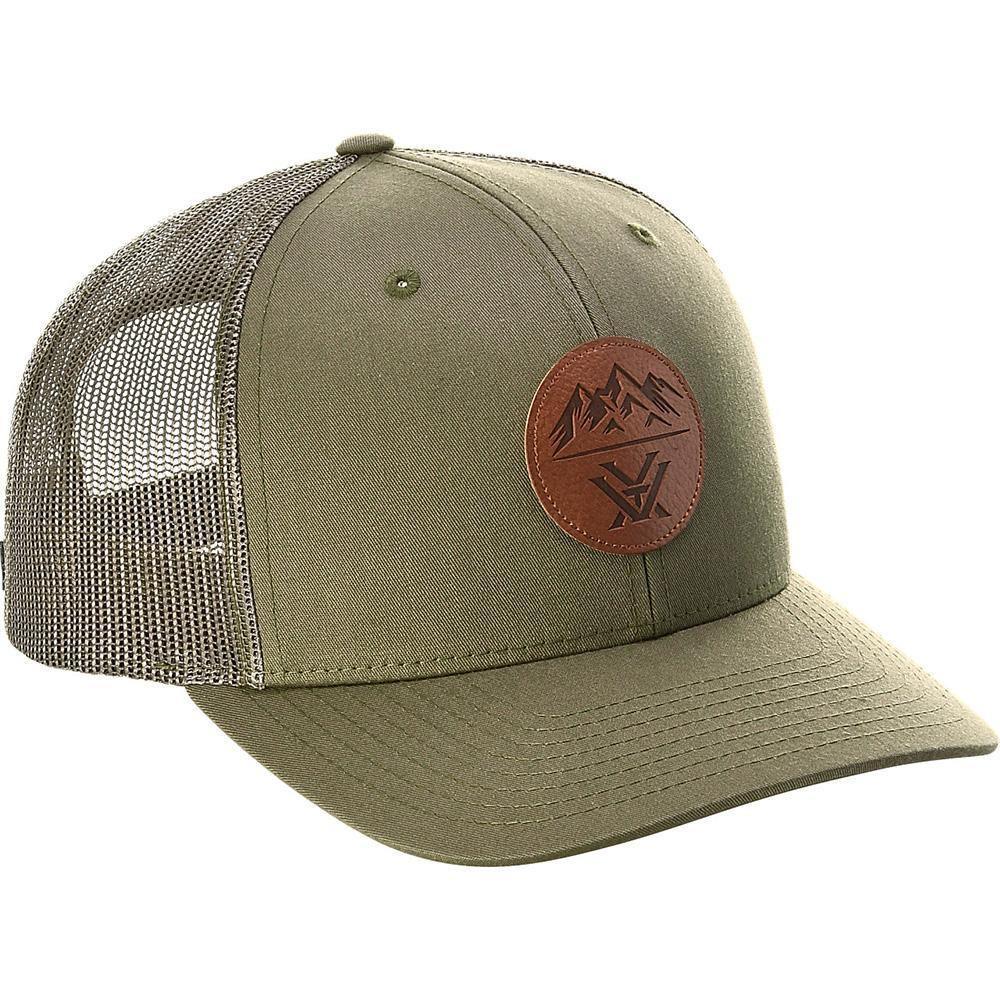 Vortex Three Peaks Leather Patch Cap - Loden