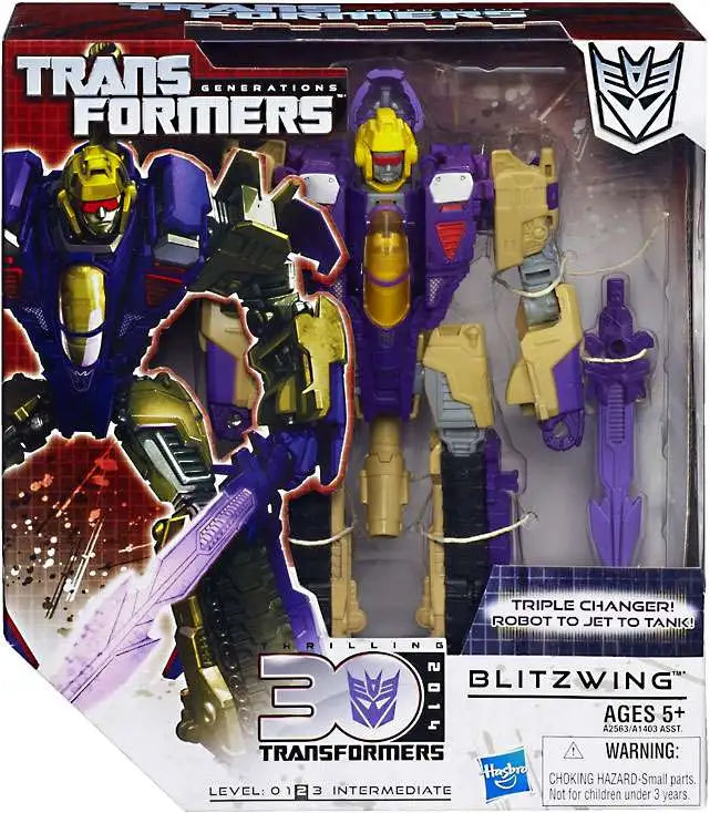 Transformers Generations 30th Anniversary Blitzwing Voyager