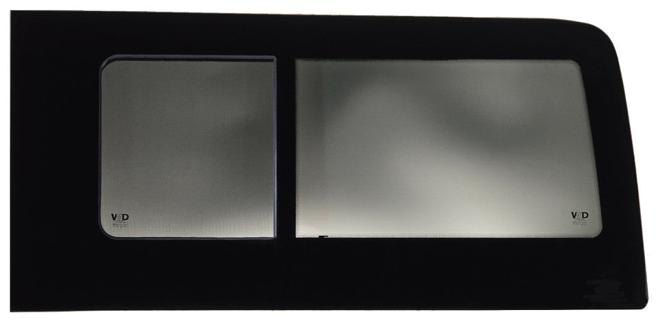 VWD 2007+ Mercedes Sprinter Driver Side Rear Quarter Slider Window (144") (Front Opening) (SL104-SL)